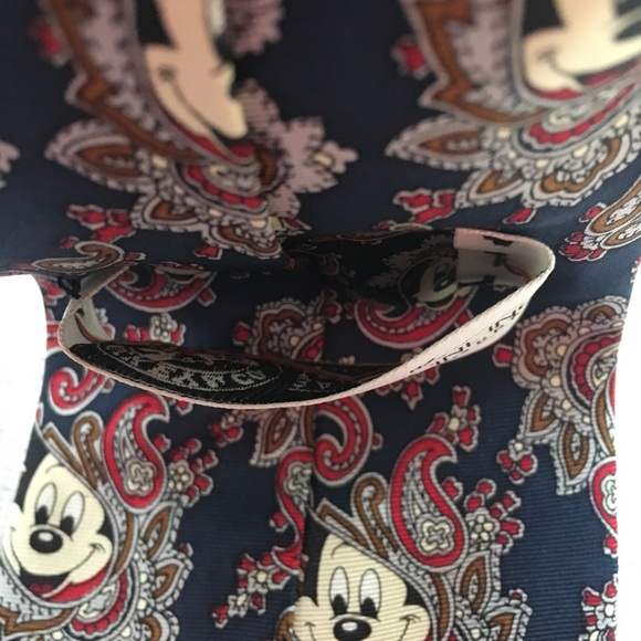 Mickey Mouse silk tie Balancine Inc The Tie Works - Picture 6 of 8